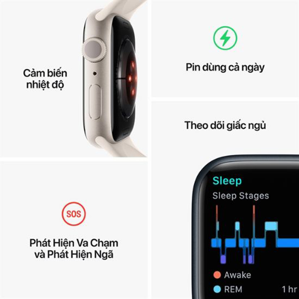 APPLE-WATCH-S8-GPS-41MM - Apple Watch S8 GPS 41mm - Chính hãng VN A - 6