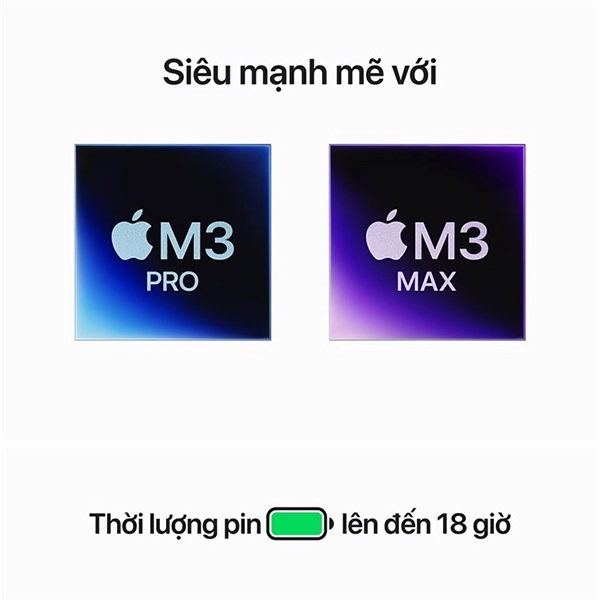 MACBOOK PRO 14 M3 PRO 512GB - MacBook Pro M3 Pro 14 inch 14GPU 11CPU 18GB 512GB - Chính Hãng VN - 4