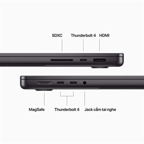 MACBOOK PRO 14 M3 PRO 512GB - MacBook Pro M3 Pro 14 inch 14GPU 11CPU 18GB 512GB - Chính Hãng VN - 6