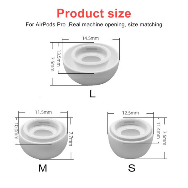 DTAPP - Nút đệm cao su tai nghe Airpods Pro - 3