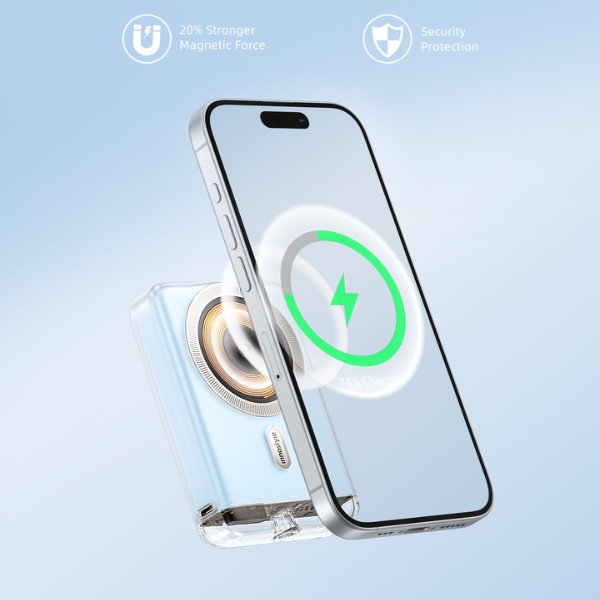 IQ20BB - Pin sạc dự phòng Innostyle 10.000 mAh 20W Transimag Magnetic IQ20 - 7