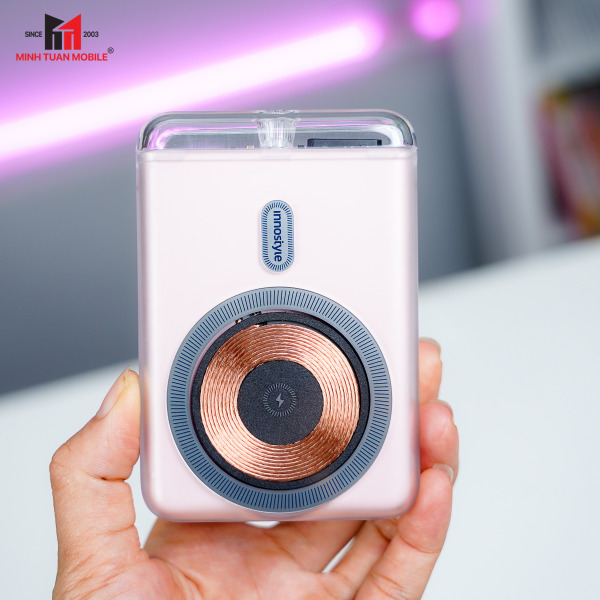 IQ20BB - Pin sạc dự phòng Innostyle 10.000 mAh 20W Transimag Magnetic IQ20 - 13