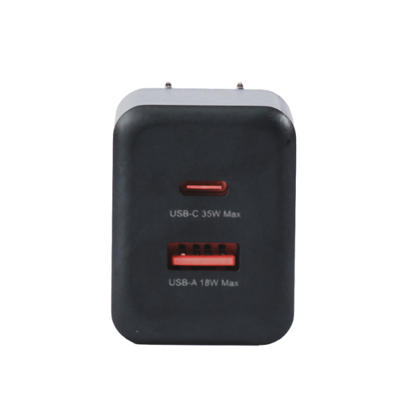 9FAC001B - Cốc sạc nhanh 2 cổng 9Fit 35W PD 1A1C GaN - 9