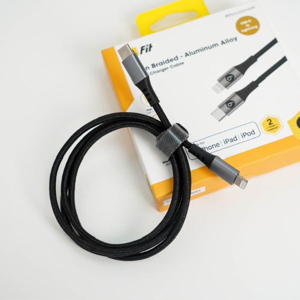 9FCA002B - Cáp Type-C to Lightning 9Fit MFi 1M - 5