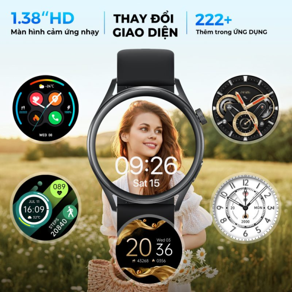 WATCH4-BK - Đồng hồ thông minh SoundPEATS Watch 4 - 6