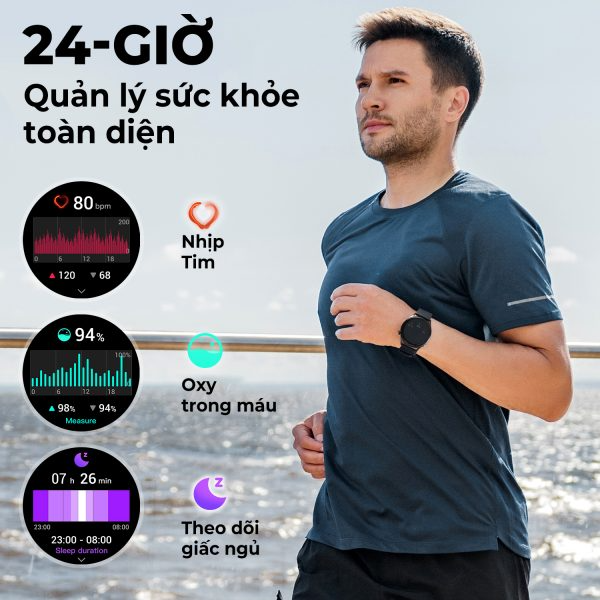 WATCH4-BK - Đồng hồ thông minh SoundPEATS Watch 4 - 7