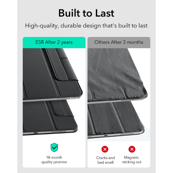 4894240191248 - Bao da iPad Air 13 inch (Air 7 6) Pro 12.9 inch ESR Rebound Magnetic - 5