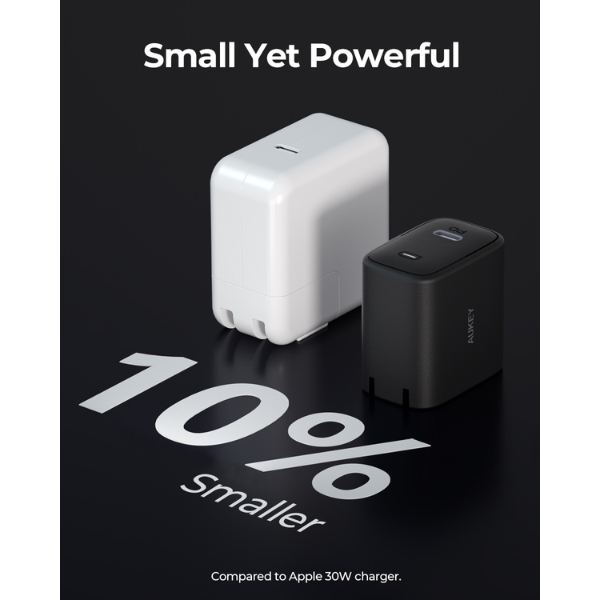 PA-F4 - Cốc sạc nhanh Aukey PD45W Omnia - 8