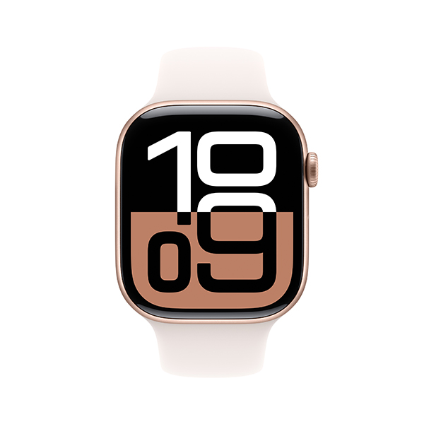 AW S10 NHOM CAO SU 42 - Apple Watch S10 GPS 42mm Viền Nhôm Dây Cao Su - Chính hãng VN A - 2