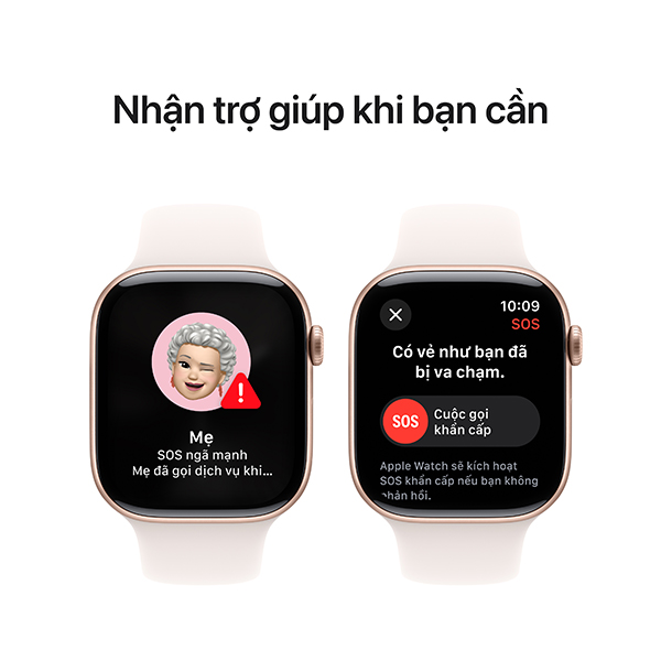 AW S10 NHOM CAO SU 42 - Apple Watch S10 GPS 42mm Viền Nhôm Dây Cao Su - Chính hãng VN A - 6