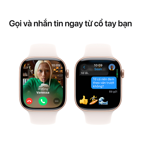 AW S10 NHOM CAO SU 42 - Apple Watch S10 GPS 42mm Viền Nhôm Dây Cao Su - Chính hãng VN A - 7