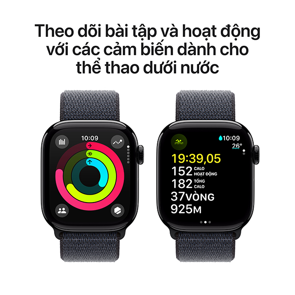 AW S10 42 NHOM VAI - Apple Watch S10 GPS 42mm Viền Nhôm Dây Vải - Chính hãng VN A - 4