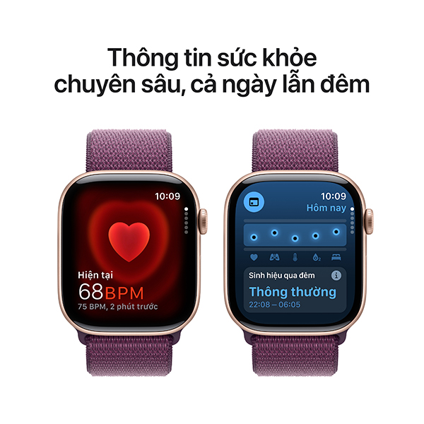 AW S10 46 NHOM VAI - Apple Watch S10 GPS 46mm Viền Nhôm Dây Vải - Chính hãng VN A - 5