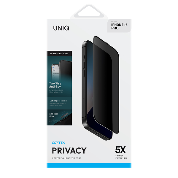 UNIQ-IP6.3P(2024)-PRIVACY - Cường lực chống nhìn trộm iPhone 16 Pro UNIQ Optix - 3