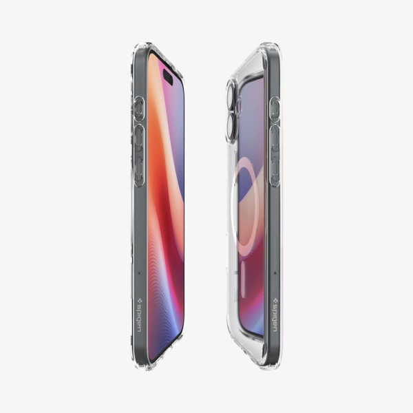 ACS08225 - Ốp lưng Magsafe iPhone 16 Spigen Crystal Hybrid MagFit - 8
