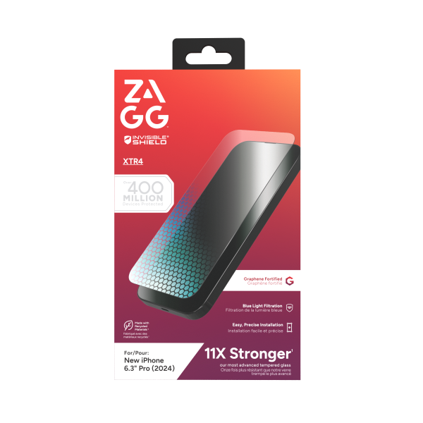 200114880 - Cường lực iPhone 16 Pro ZAGG InvisibleShield XTR4 - 7