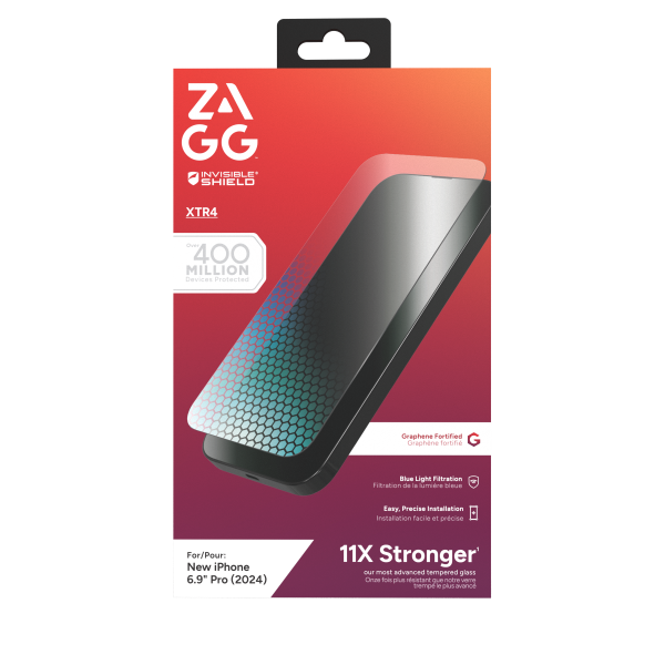 200114881 - Cường lực iPhone 16 Pro Max ZAGG InvisibleShield XTR4 - 6