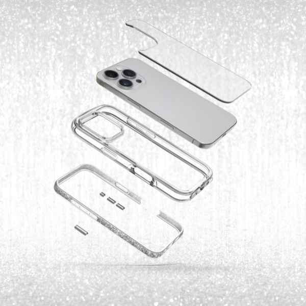 L_IP24B_AS_SL - Ốp lưng Magsafe iPhone 16 Pro LAUT Aero Sparkle - 6