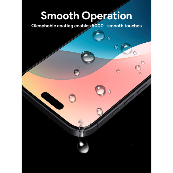 SP-HT20B - Cường lực iPhone 16 Plus 15 Plus Aukey ClearView SP-HT20B - 6