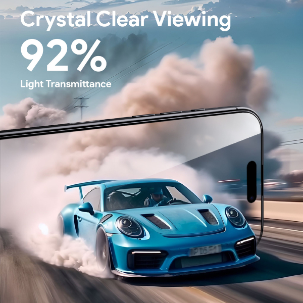 SP-HT20D - Cường lực iPhone 16 Pro Max Aukey ClearView SP-HT20D - 8