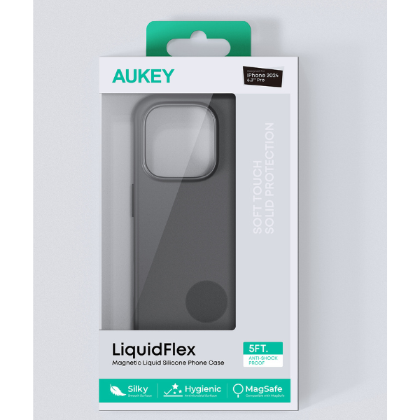 PC-GJ20CB - Ốp lưng Magsafe iPhone 16 Pro Aukey Liquid Silicone - 2