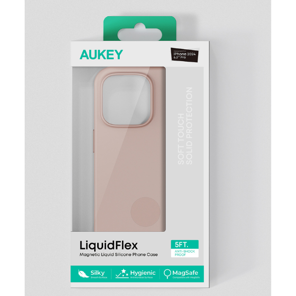PC-GJ20CB - Ốp lưng Magsafe iPhone 16 Pro Aukey Liquid Silicone - 4