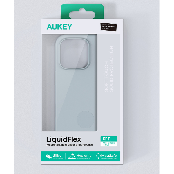 PC-GJ20CB - Ốp lưng Magsafe iPhone 16 Pro Aukey Liquid Silicone - 5