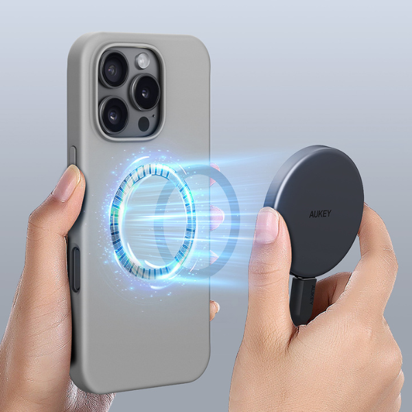 PC-GJ20CB - Ốp lưng Magsafe iPhone 16 Pro Aukey Liquid Silicone - 12