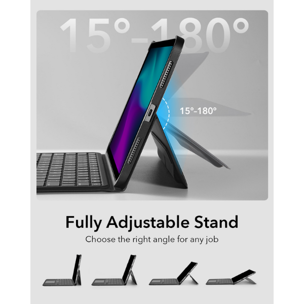 4894240200704 - Ốp lưng kèm bàn phím iPad Air 13 inch (Air 7 6) Pro 12.9 inch ESR Ascend - 5