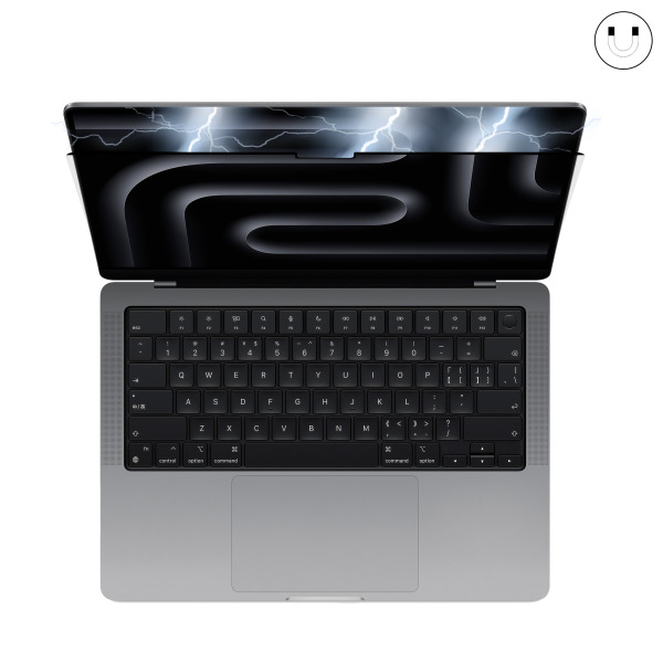 JCP2645 - Dán màn hình chống nhìn trộm MacBook Air 13 inch M2 M3 M4 JCPAL EasyOn Magnetic - 6