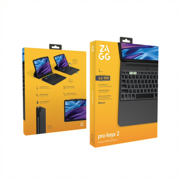 103414651 - Ốp lưng kèm bàn phím iPad Air 13 inch (Air 7 6) Pro 12.9 inch ZAGG Pro Keys 2 - 9