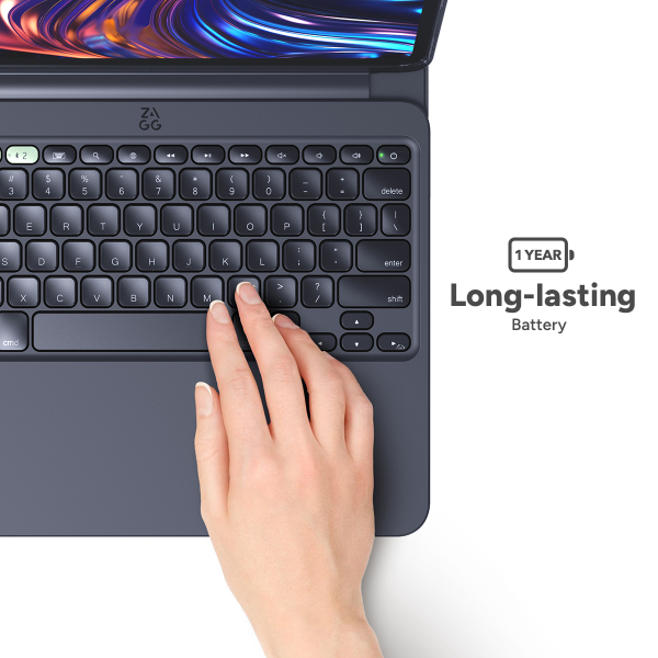 103414663 - Ốp lưng kèm bàn phím iPad Pro 11 inch 2024 ZAGG Pro Keys 2 - 6