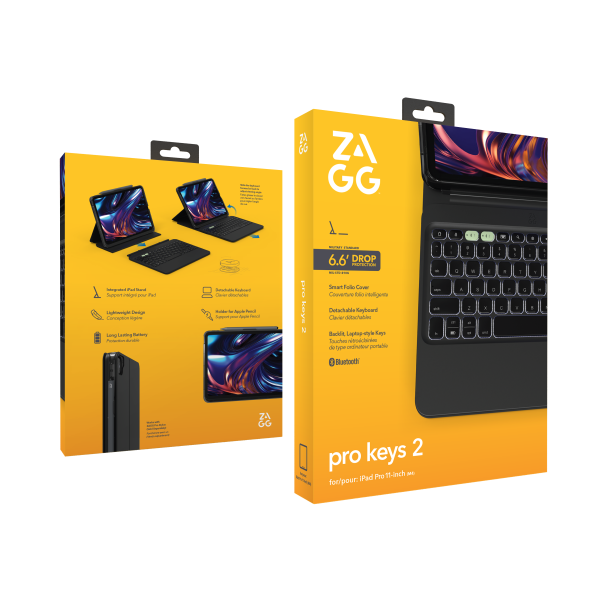 103414663 - Ốp lưng kèm bàn phím iPad Pro 11 inch 2024 ZAGG Pro Keys 2 - 9