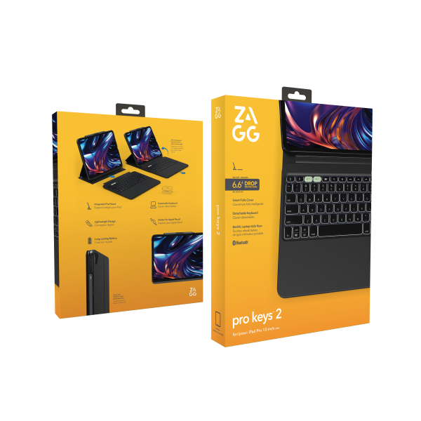 103414675 - Ốp lưng kèm bàn phím iPad Pro 13 inch 2024 ZAGG Pro Keys 2 - 9