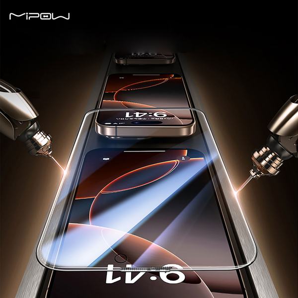 BJ604-CR - Cường lực iPhone 16 Pro Max Mipow Kingbull Ultra Clear (không viền) - 2
