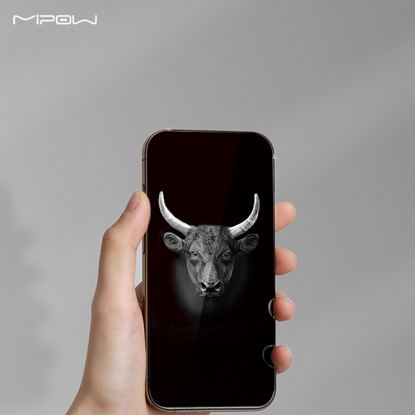 BJ602-CR - Cường lực iPhone 16 Pro Mipow Kingbull Ultra Clear (không viền) - 4