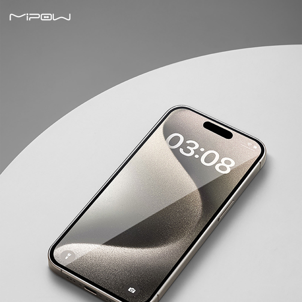 BJ602-CR - Cường lực iPhone 16 Pro Mipow Kingbull Ultra Clear (không viền) - 6