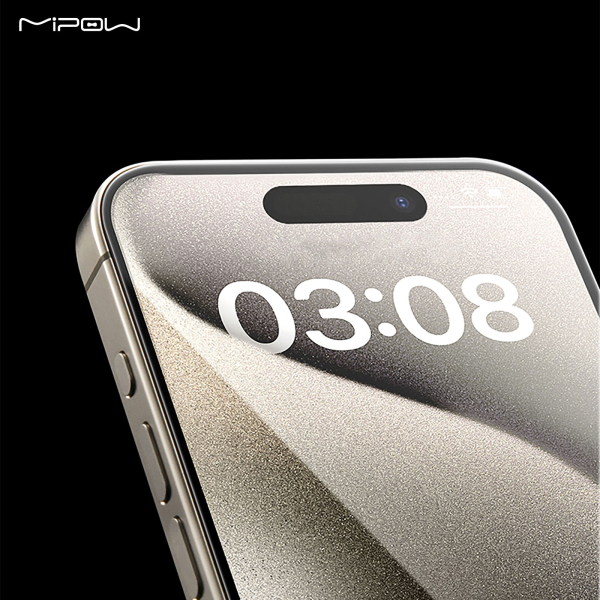 BJ602-CR - Cường lực iPhone 16 Pro Mipow Kingbull Ultra Clear (không viền) - 8