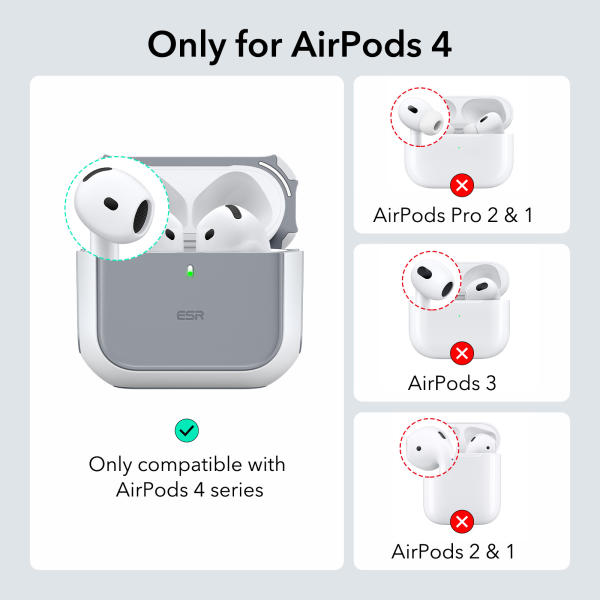 4894240228920 - Ốp dẻo AirPods 4 ESR Orbit Hybrid (HaloLock) - 2