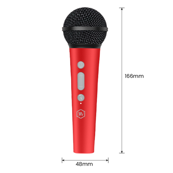 AW-SONIKPLUSRED - Loa Party Karaoke Alpha Works Sonik Plus - 9