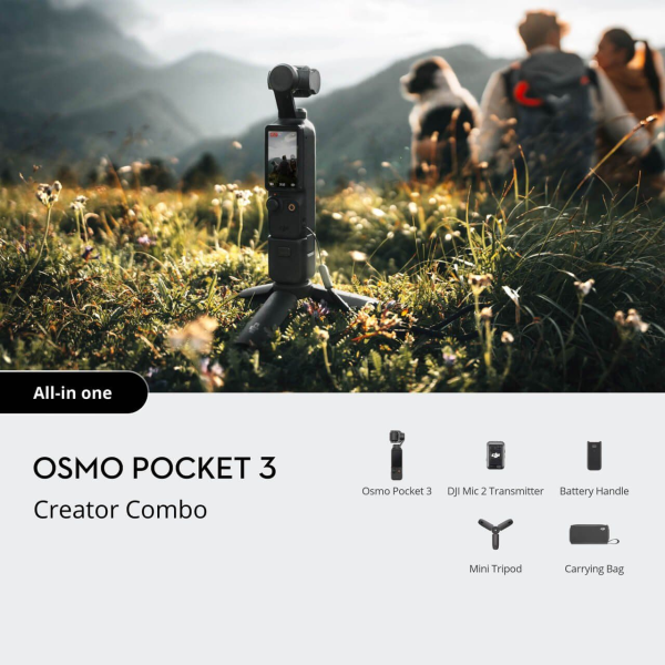 POCKET3CB - Combo Máy quay cầm tay DJI Osmo Pocket 3 Creator - 7