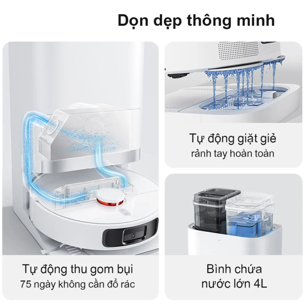 BHR8124EU - Robot hút bụi lau nhà Xiaomi Vacuum X20+ - 6