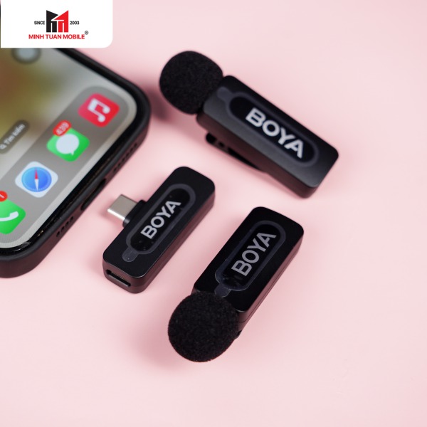 BY-V20 V2.0 - Micro không dây Boya kết nối qua cổng Type-C (Dual) BY-V20 - 5