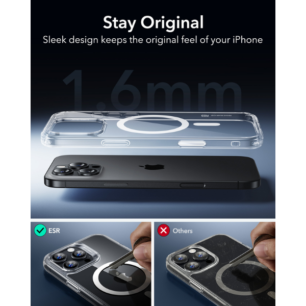 4894240255391 - Ốp lưng Magsafe iPhone 16 Pro Max ESR Classic Hybrid HaloLock (Camera Control) - 8
