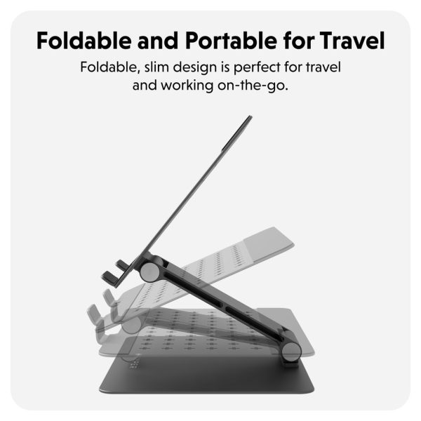 HS1150GYGL - Giá đỡ HyperSpace Ergonomic Laptop Stand - 6