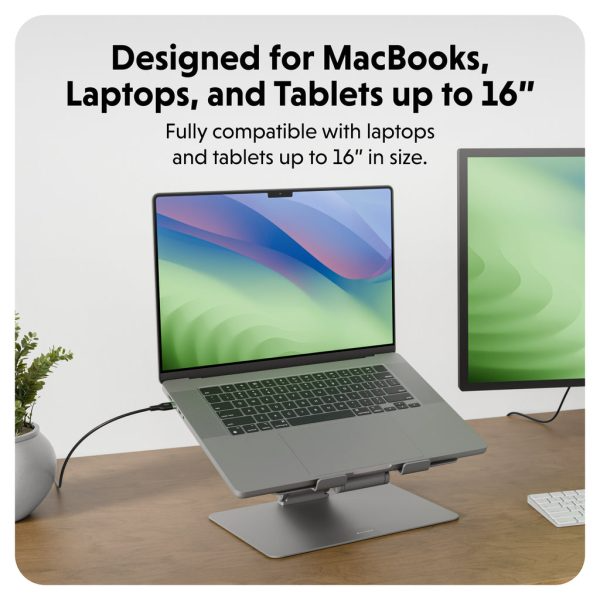 HS1150GYGL - Giá đỡ HyperSpace Ergonomic Laptop Stand - 8