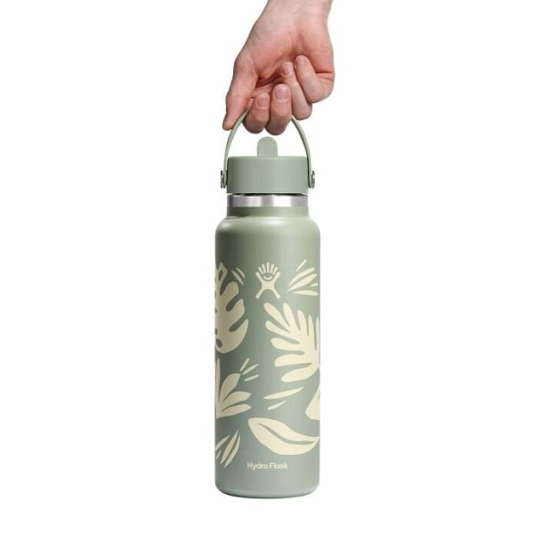 W40CFS377P - Bình nước giữ nhiệt Hydro Flask Wide Flex Straw Cap 40 OZ (1.183 ml) - 3