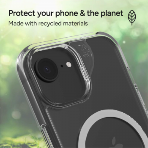 702318275 - Ốp lưng Magsafe iPhone 16e 15 14 13 ZAGG Crystal Palace Lite Snap - 5