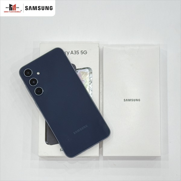 352923541593650 - Samsung Galaxy A35 128GB Black VN Fullbox - Cũ Đẹp - 4