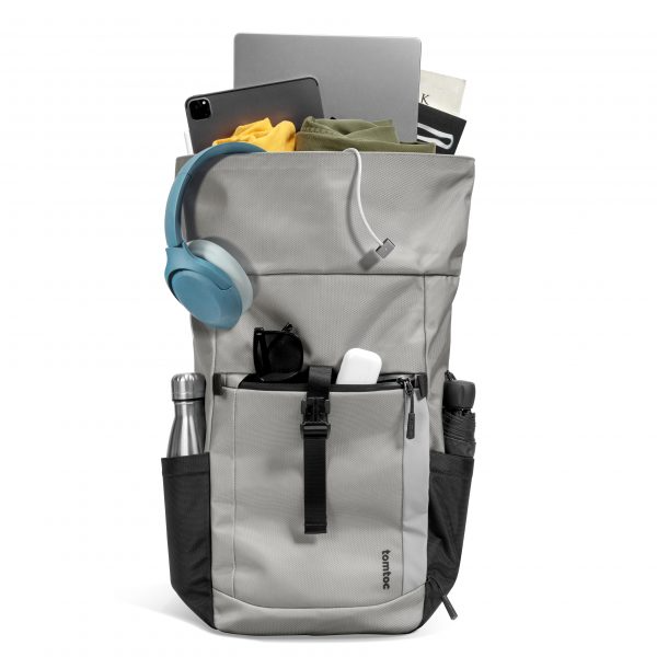 T61M1G1 - Balo MacBook 16 inch Tomtoc Roll Top Laptop BackPack Travel Commute Casual Daypack - 5